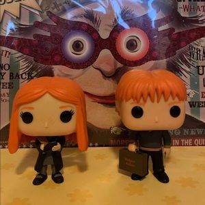Fred + Ginny Funko POP Weasley Bundle! (OOB)
